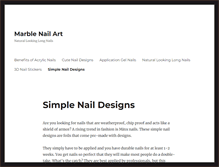 Tablet Screenshot of designsnails.net